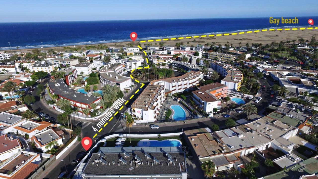 Tajinaste Beach Gay Men Only Daire Playa del Ingles  Dış mekan fotoğraf